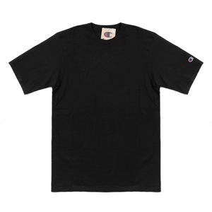 (GT19) 베이직 헤리티지 반팔티 BLACK